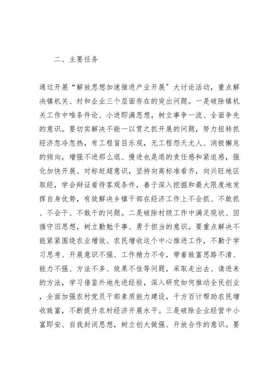 2023年镇大讨论活动的实施方案.doc_第2页