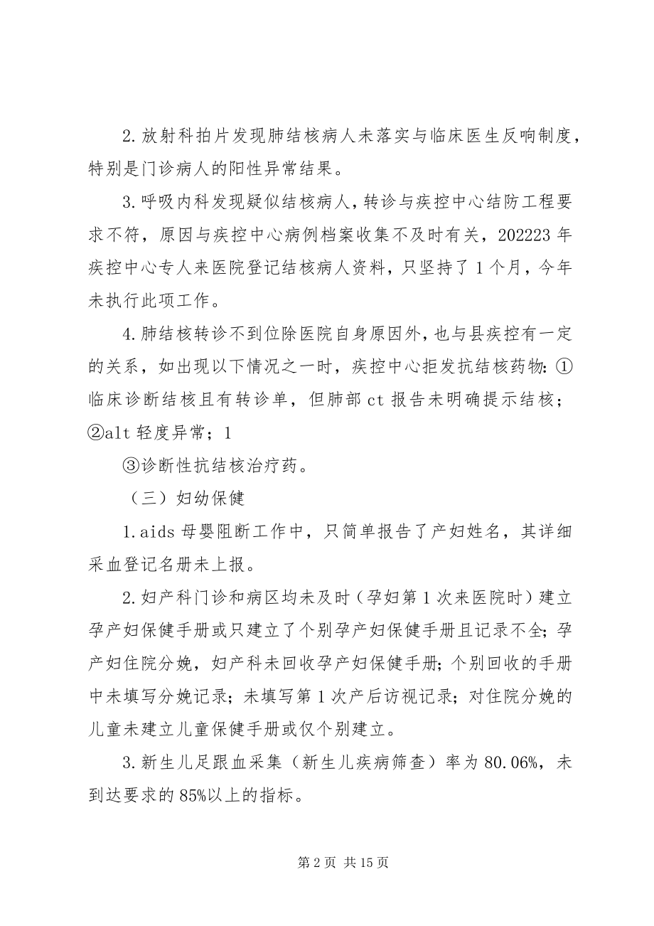 2023年半年公共卫生工作督导及整改措施新编.docx_第2页