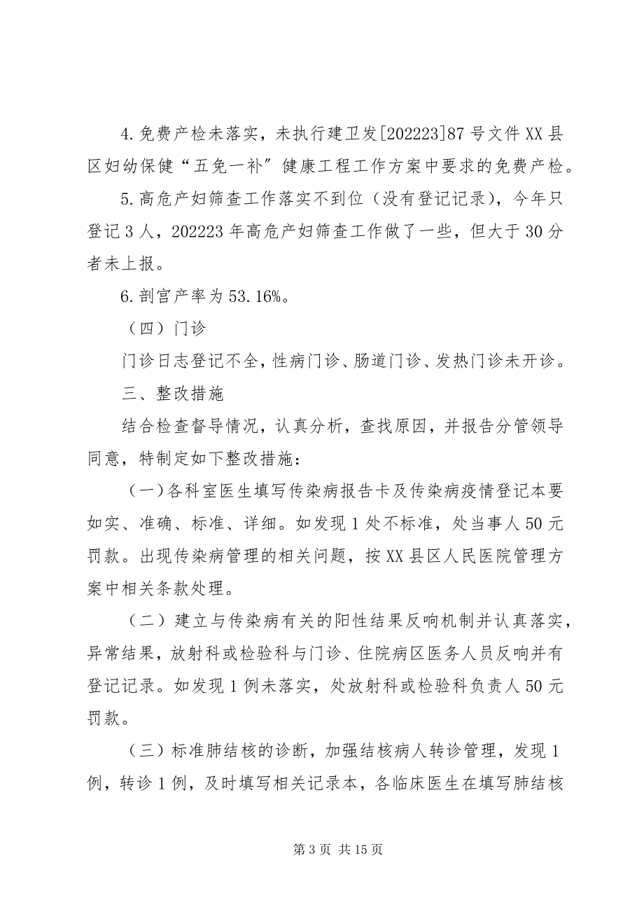 2023年半年公共卫生工作督导及整改措施新编.docx_第3页