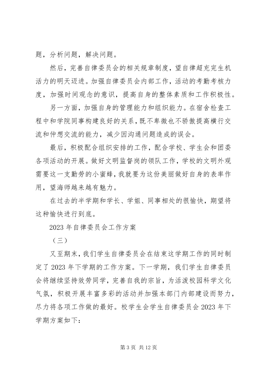 2023年自律委员会工作计划.docx_第3页