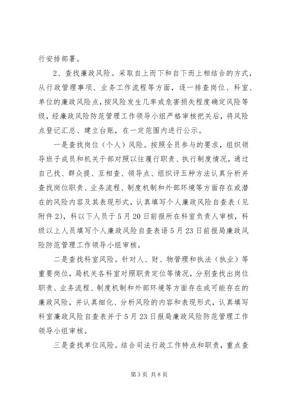 2023年区委司法部廉政风险预防方案.docx_第3页