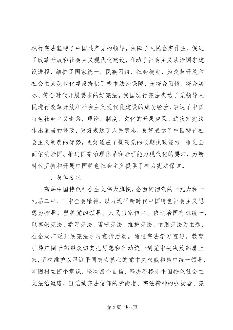 2023年农业局《中华人民共和国宪法》学习宣传活动方案.docx_第2页