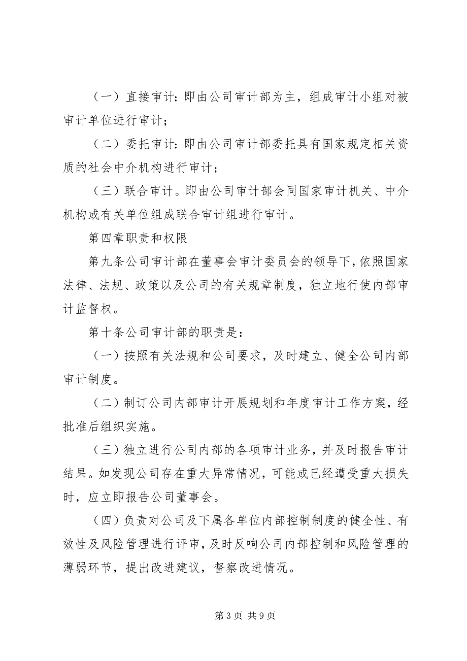 2023年企业内部审计制度.docx_第3页