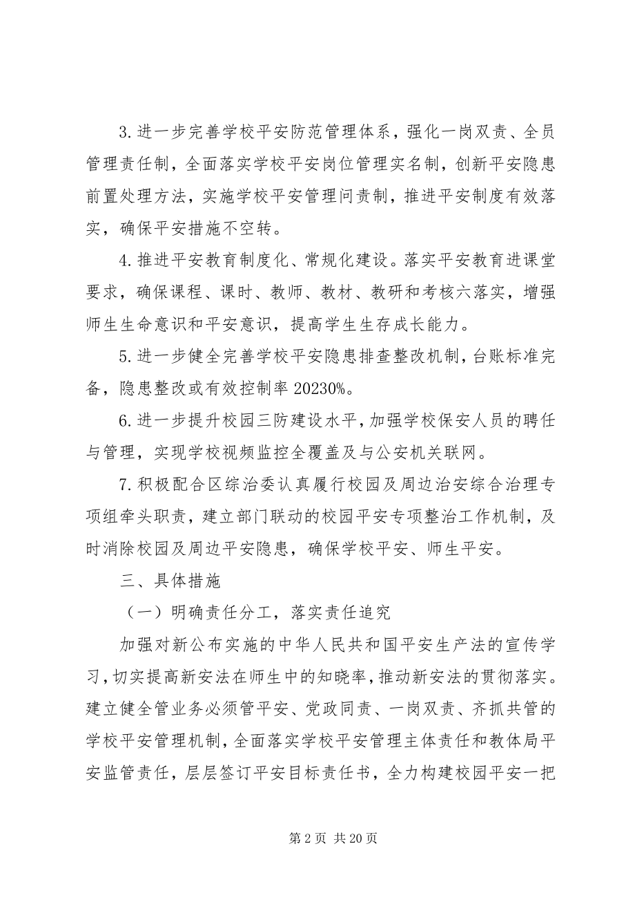 2023年校园安全教育月工作计划.docx_第2页