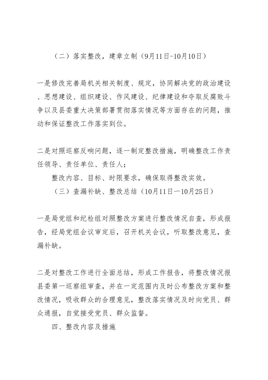 2023年关于落实县委第一巡察组反馈问题整改方案.doc_第3页