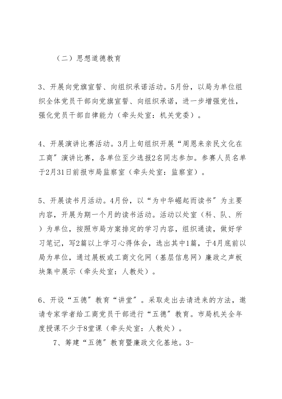 2023年工商局五德拒腐防变实施方案.doc_第2页