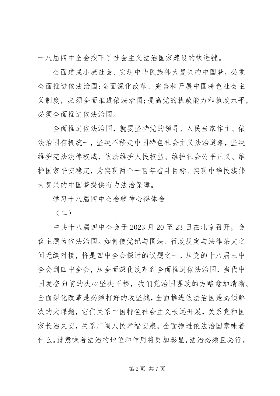 2023年学习十八届四中全会精神心得体会.docx_第2页