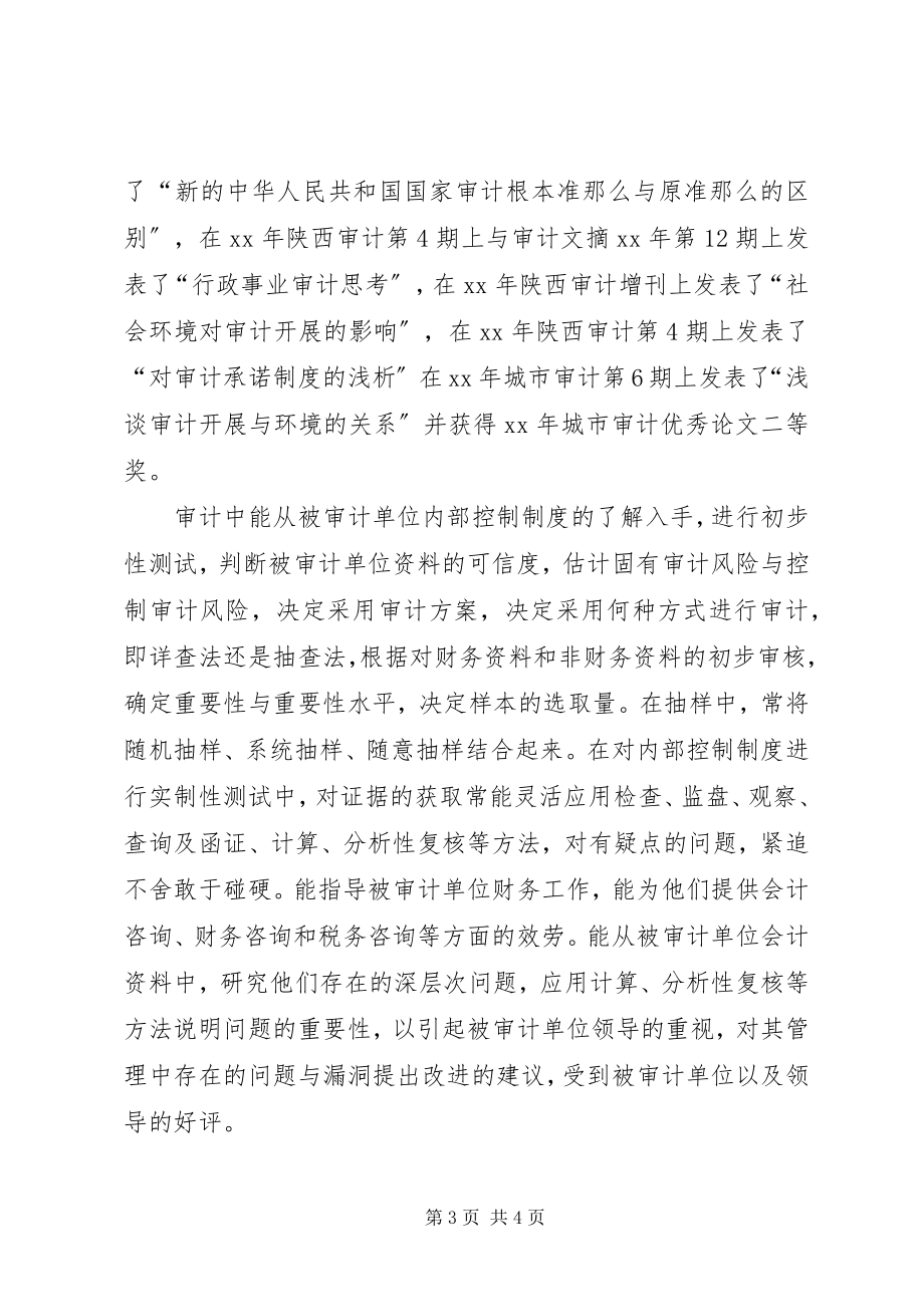 2023年高级审计师时的工作述职.docx_第3页