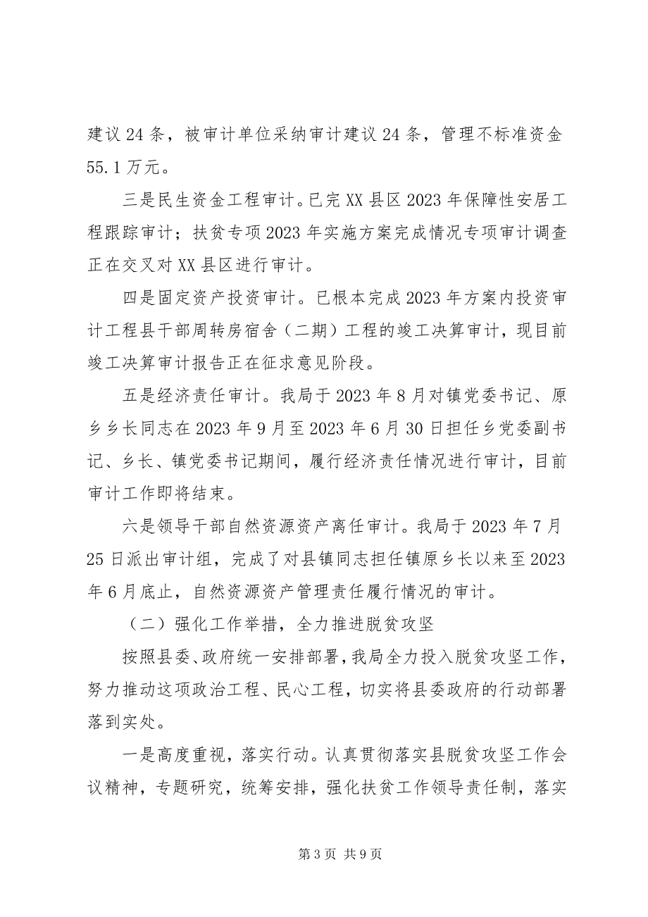 2023年审计局总结及计划.docx_第3页