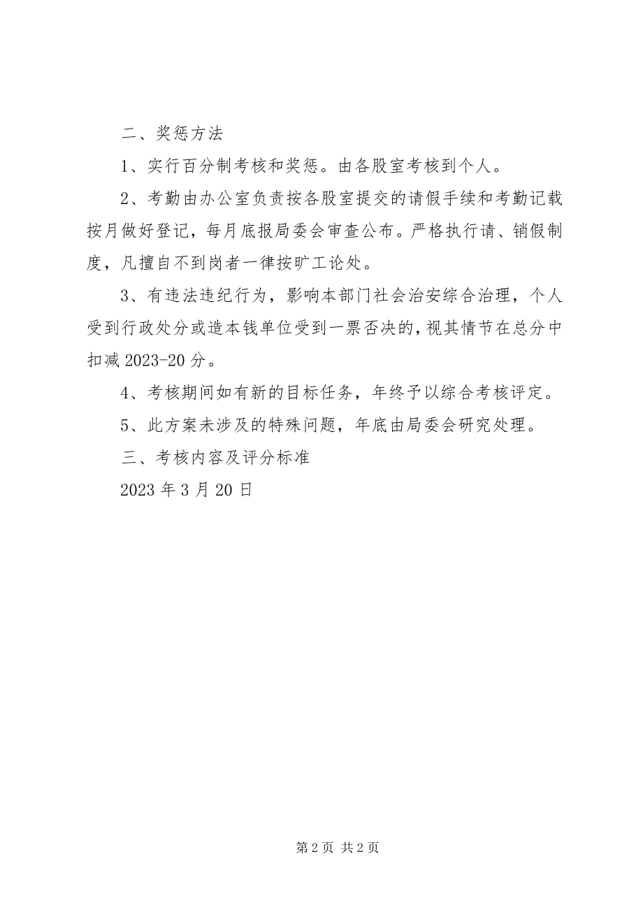 2023年机关工作目标管理考核方案.docx_第2页