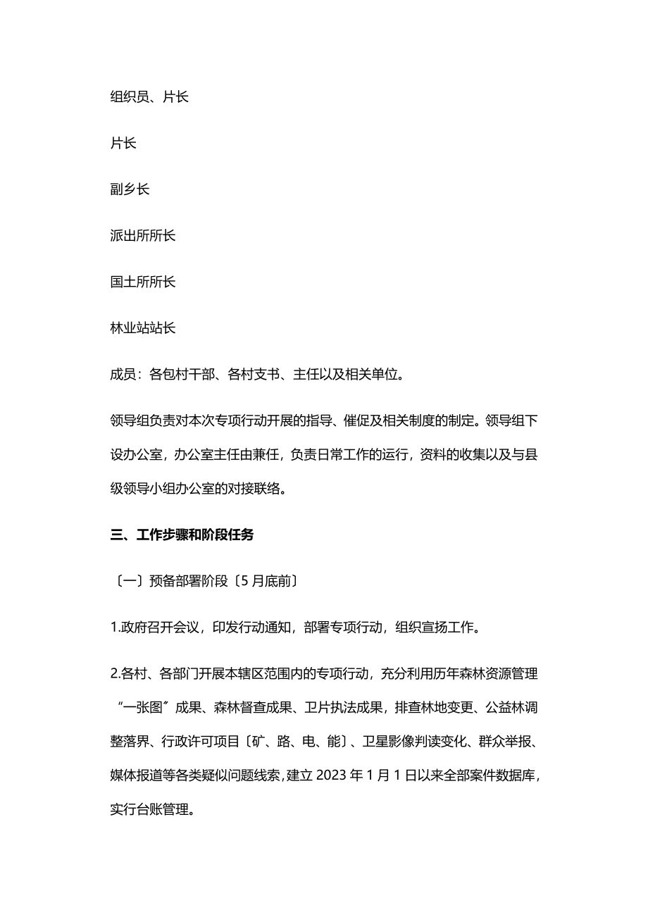 2023年乡镇打击毁林专项行动方案.doc_第2页