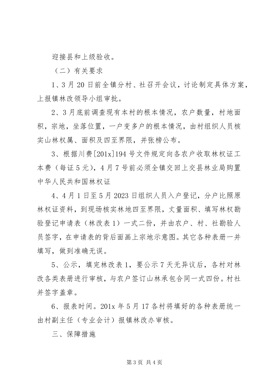 2023年集体林权制度改革的实施意见.docx_第3页