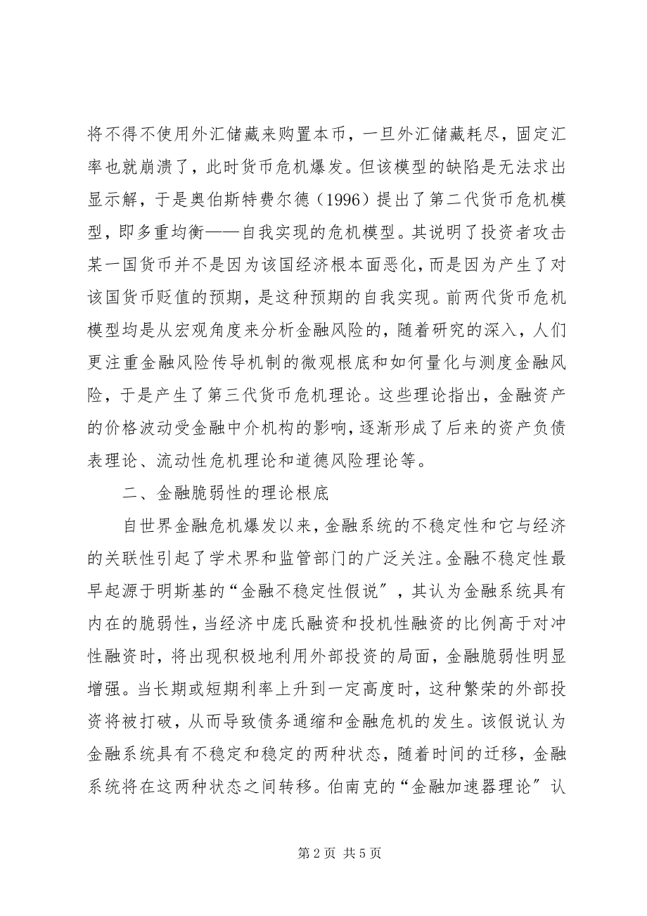 2023年金融脆弱性风险研究.docx_第2页