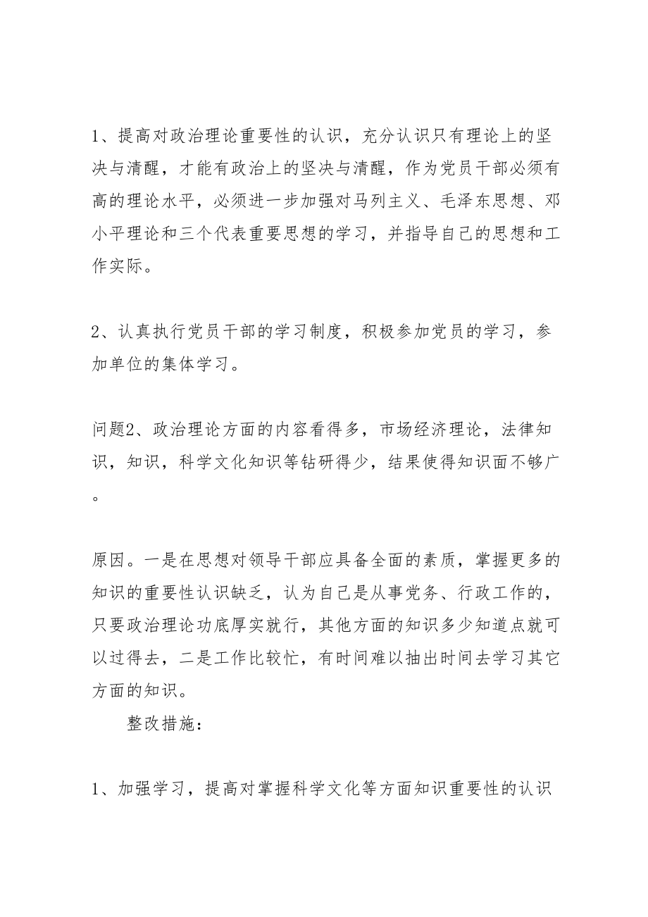 2023年增强党性整改方案范文.doc_第2页