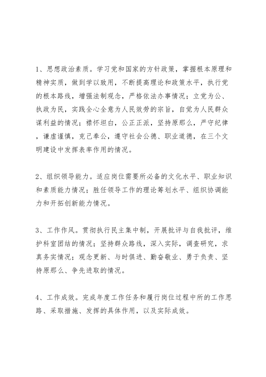 2023年科级干部民主考核实施方案.doc_第2页