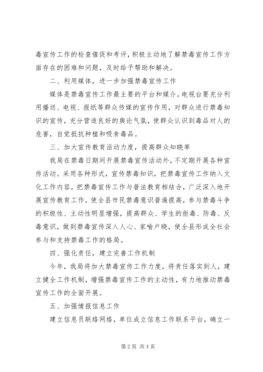 2023年县文广新局禁毒工作总结.docx_第2页