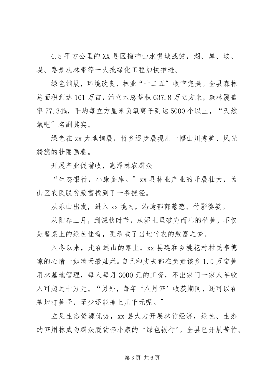 2023年县十二五林业发展成就综述.docx_第3页