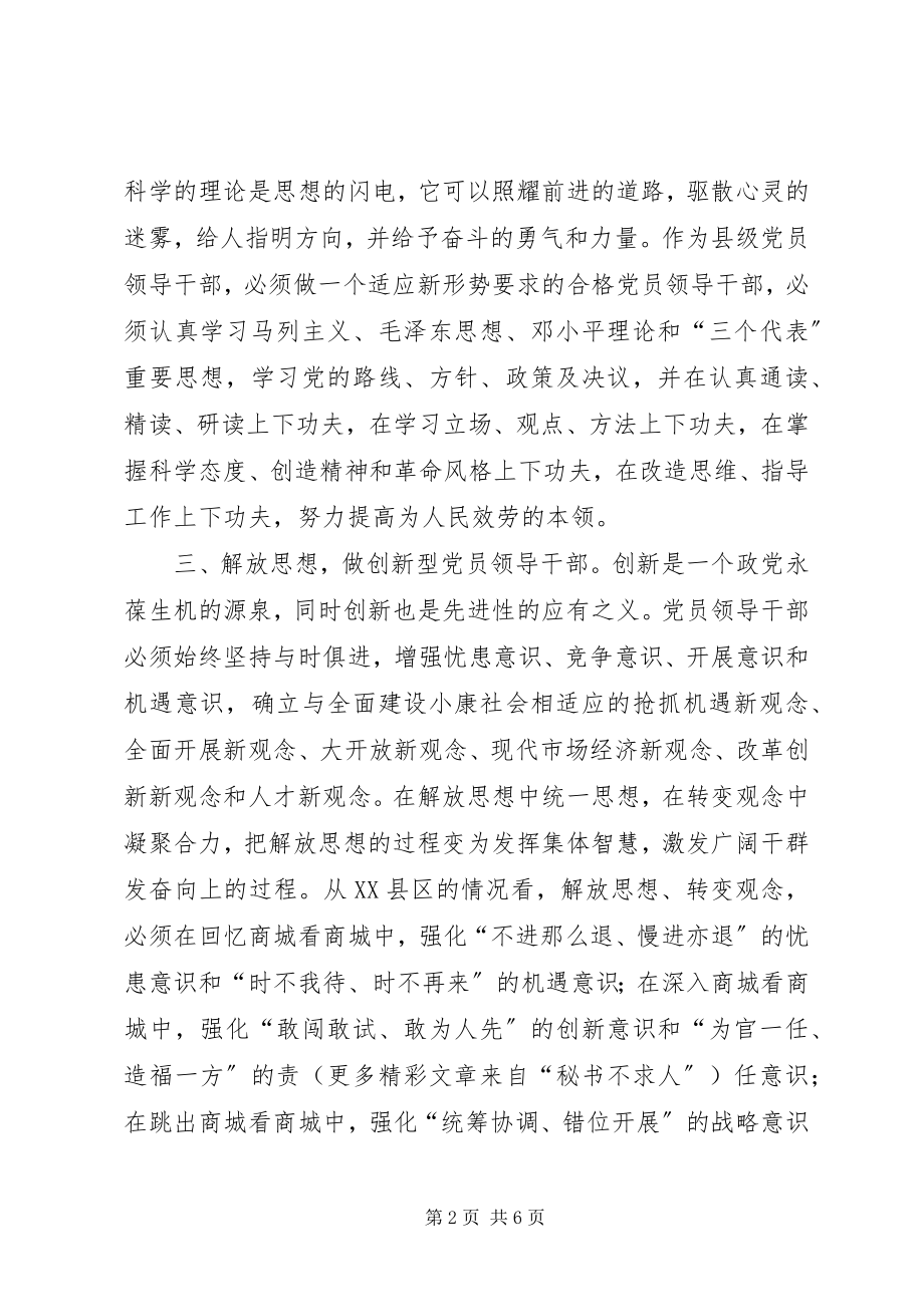 2023年县级党员领导干部先进性标准之我见.docx_第2页