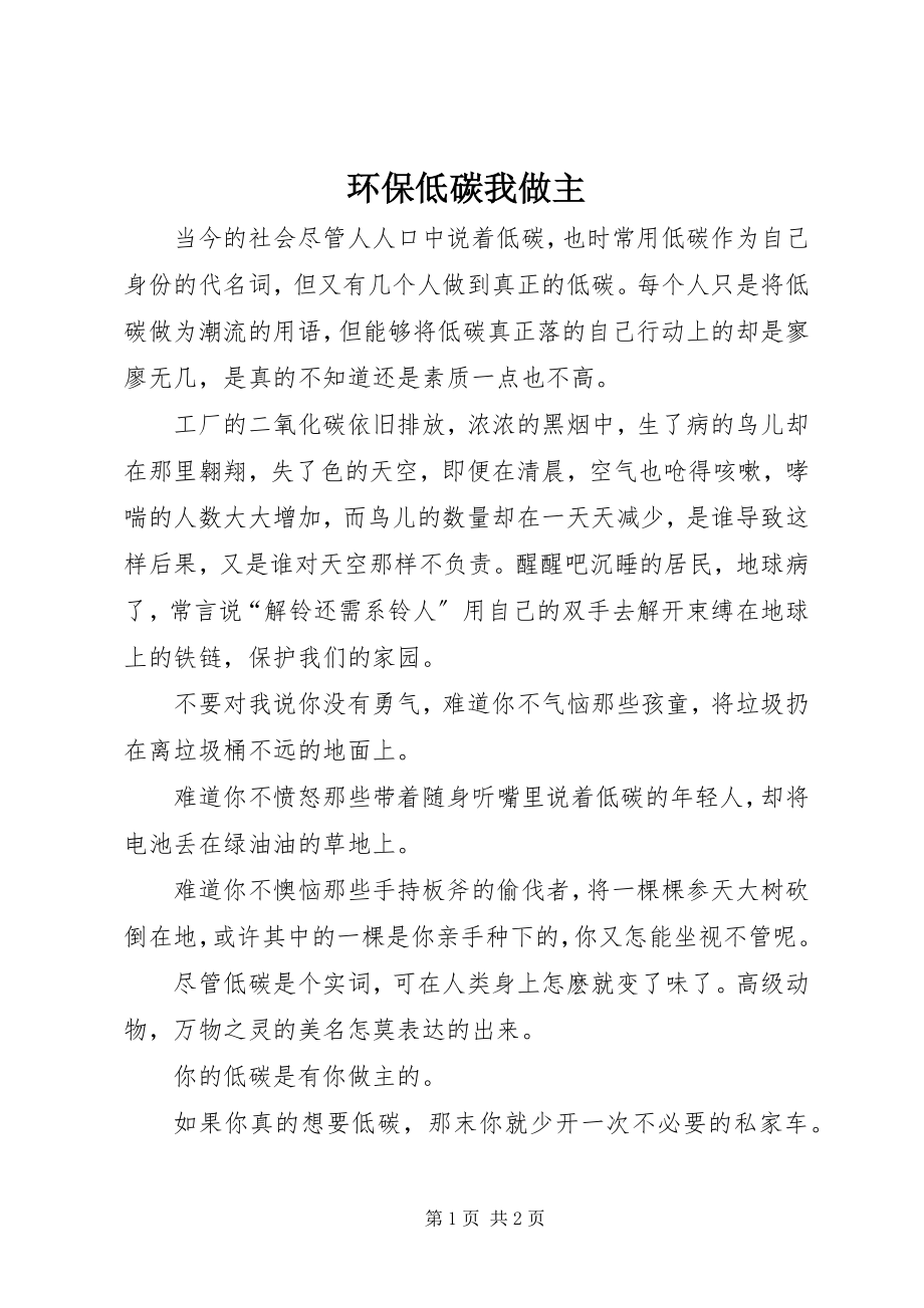 2023年环保低碳我做主.docx_第1页