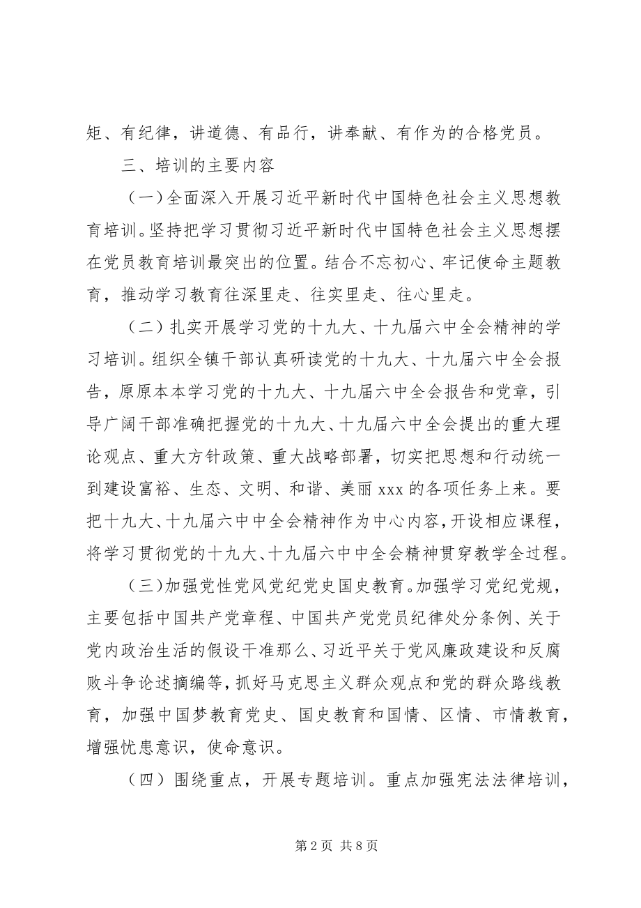 2023年乡镇党员培训教育总结.docx_第2页