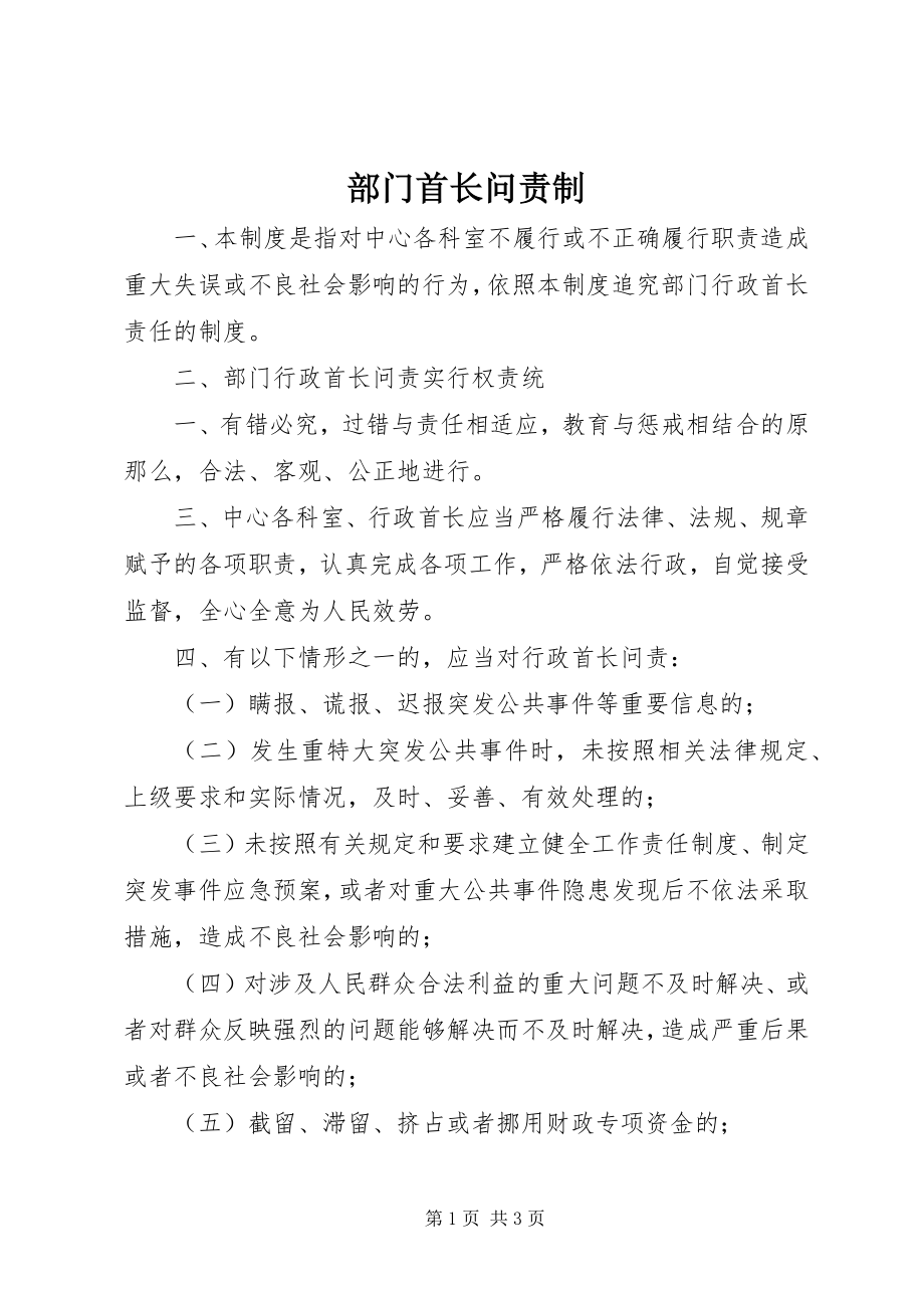 2023年部门首长问责制.docx_第1页