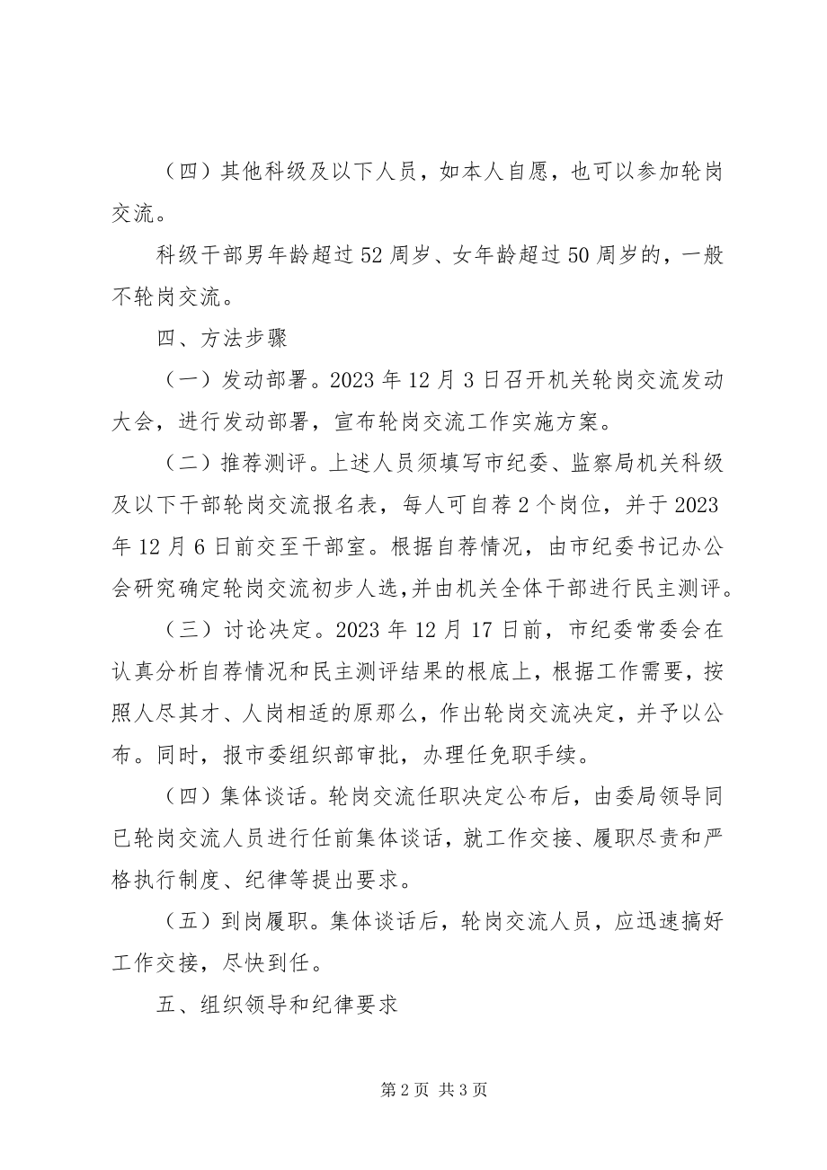 2023年监察局科级轮岗交流方案.docx_第2页