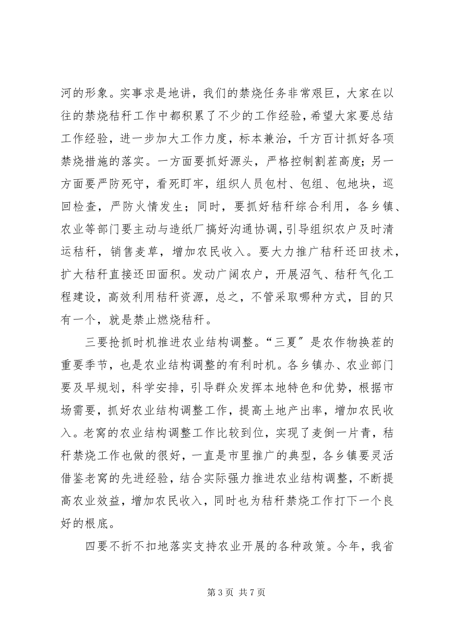 2023年区三夏暨防汛工作会议致辞.docx_第3页