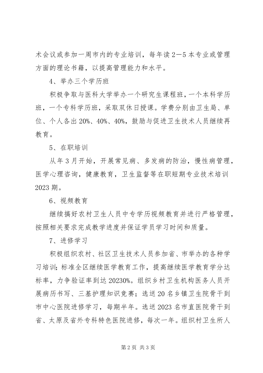 2023年区委卫生部门全年卫生监管计划.docx_第2页