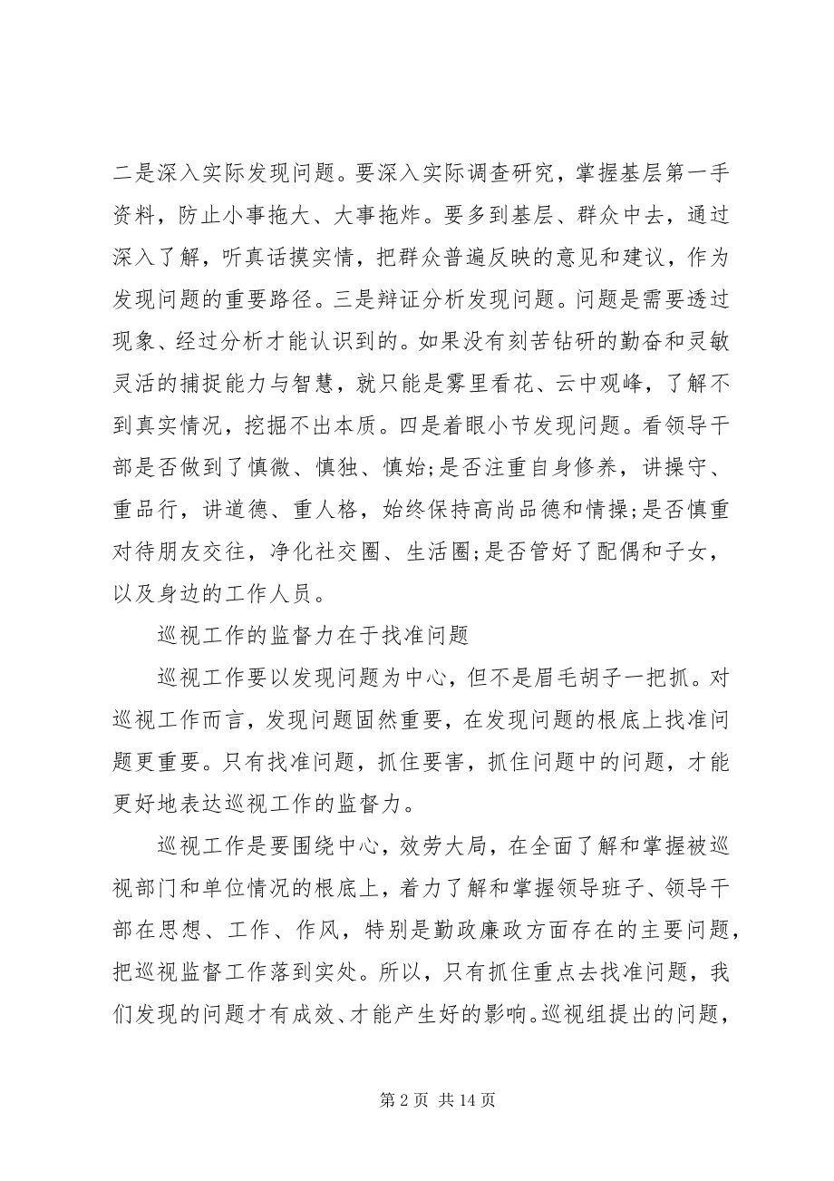 2023年对巡视工作的意见建议.docx_第2页