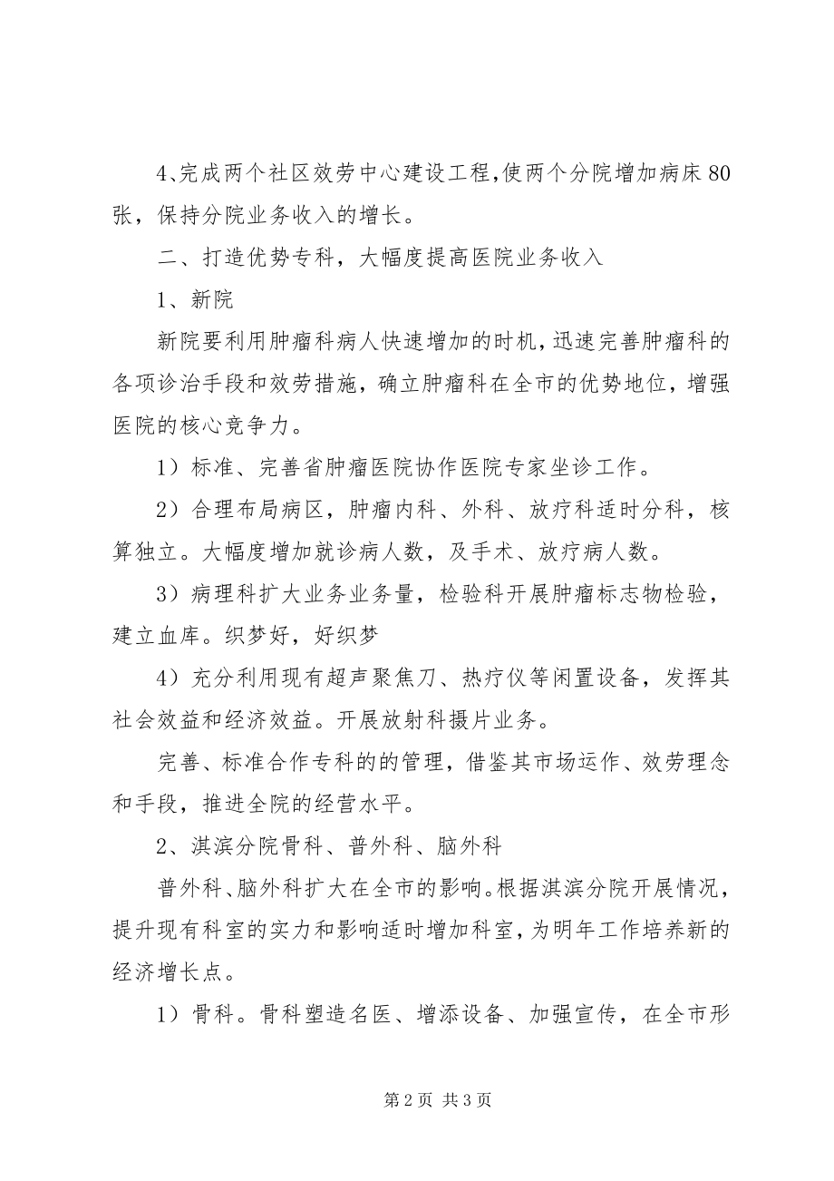 2023年市人民医院年度的工作计划.docx_第2页