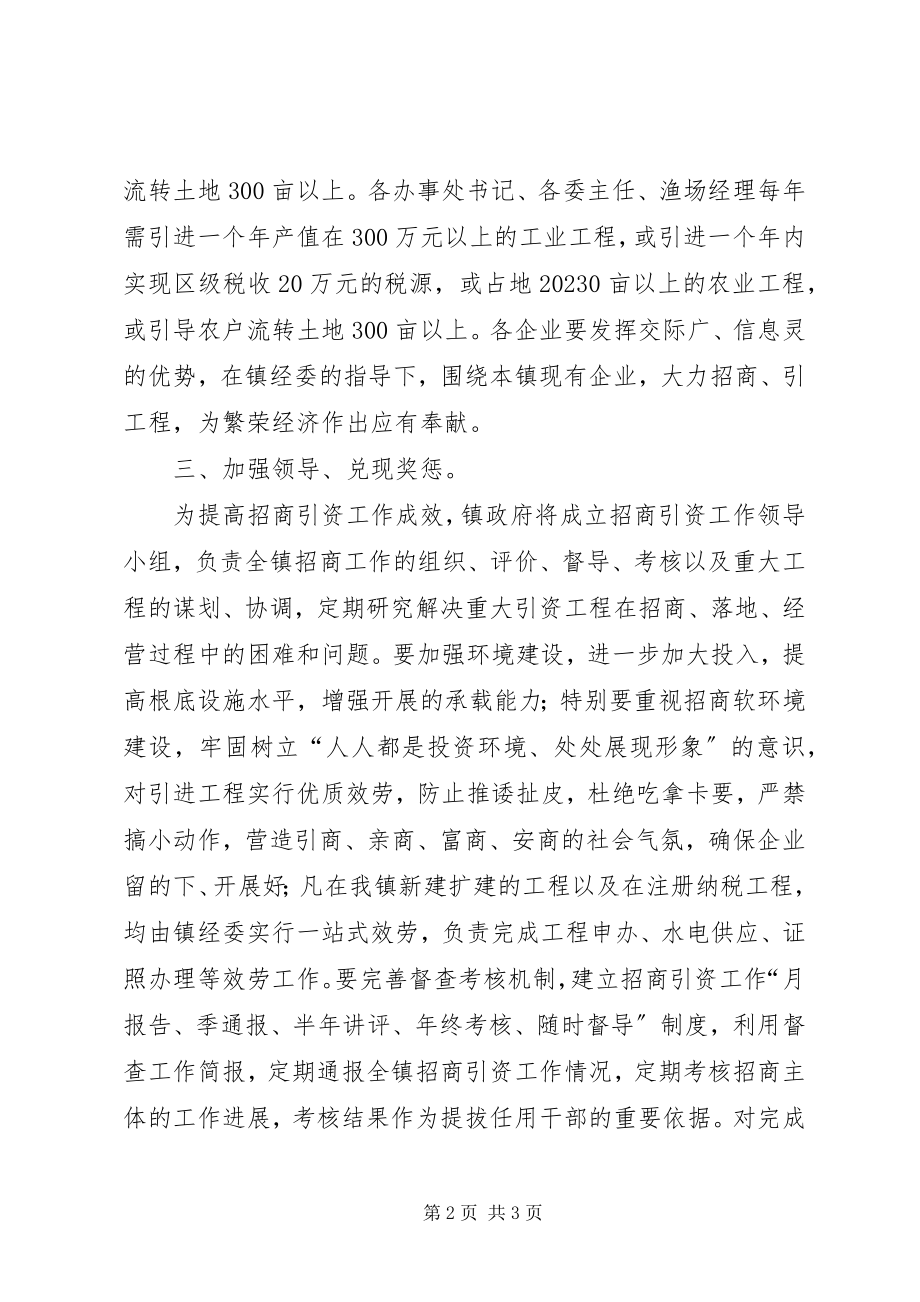 2023年全镇招商引资实施意见.docx_第2页