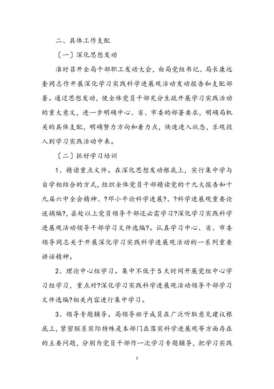 2023年审计局学习实践科学发展观活动调研阶段实施方案.docx_第2页