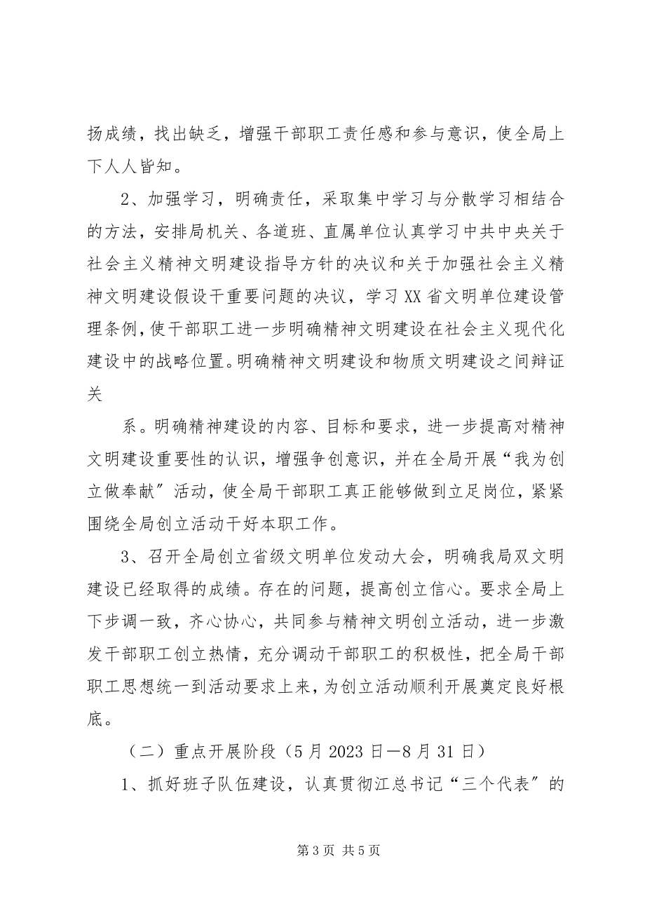 2023年创建省级文明单位实施方案2.docx_第3页