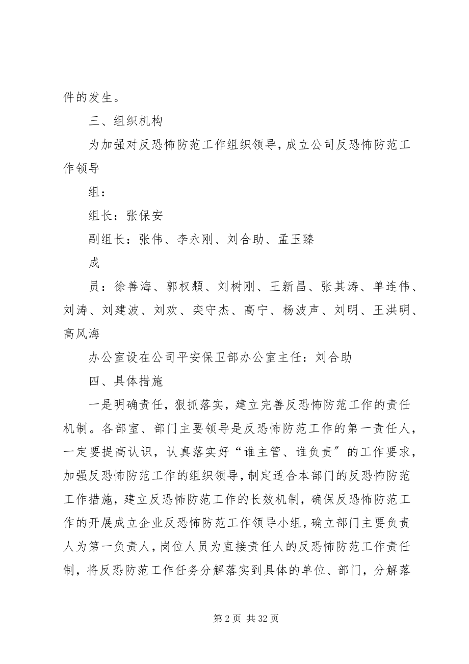 2023年反恐怖防范工作实施方案.docx_第2页