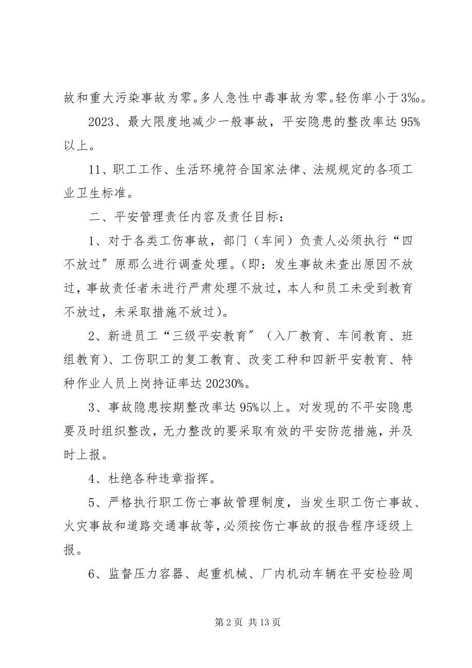 2023年各级安全目标责任书.docx_第2页