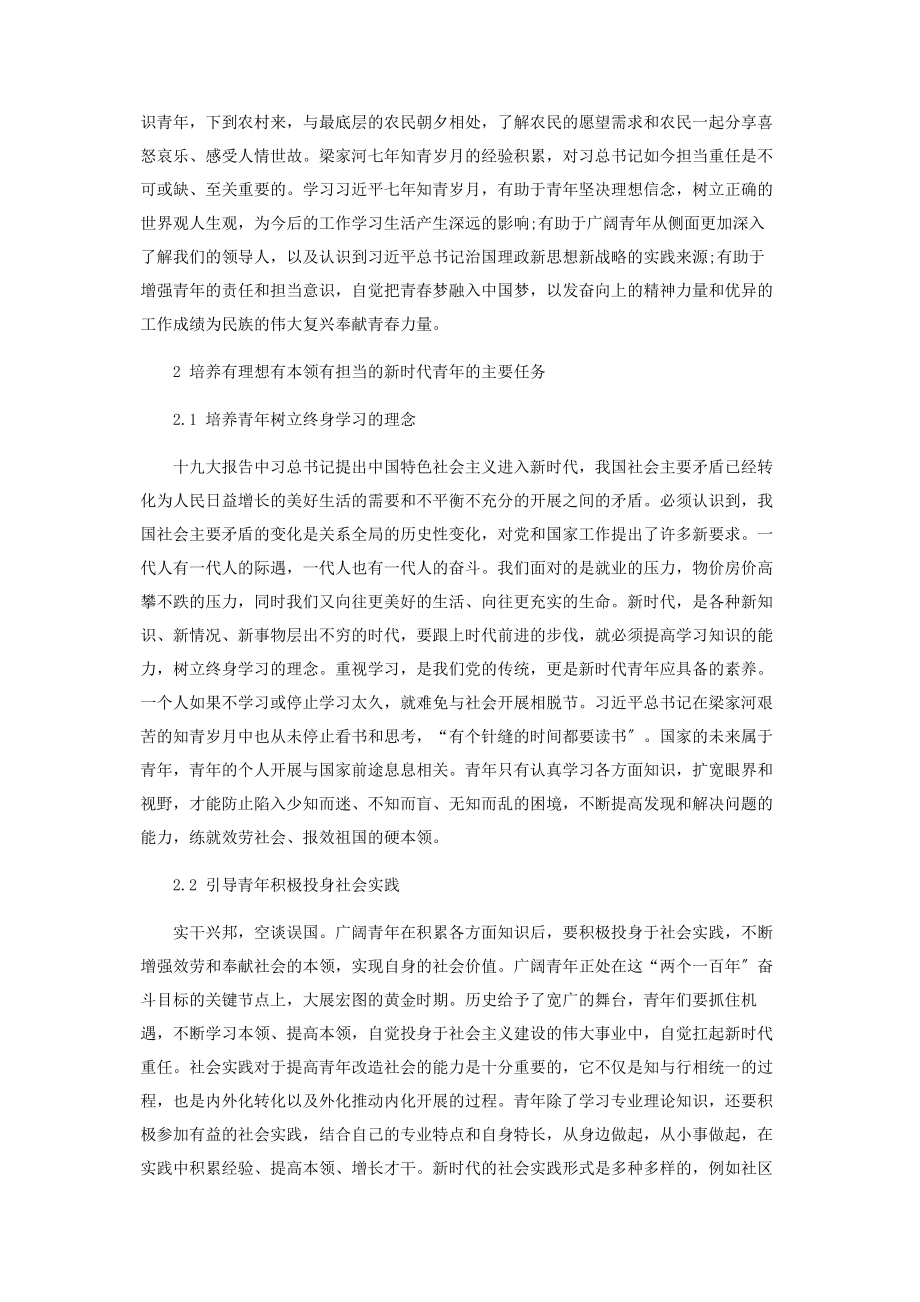 2023年新时代有理想有本领有担当的新青年培养探索.docx_第2页