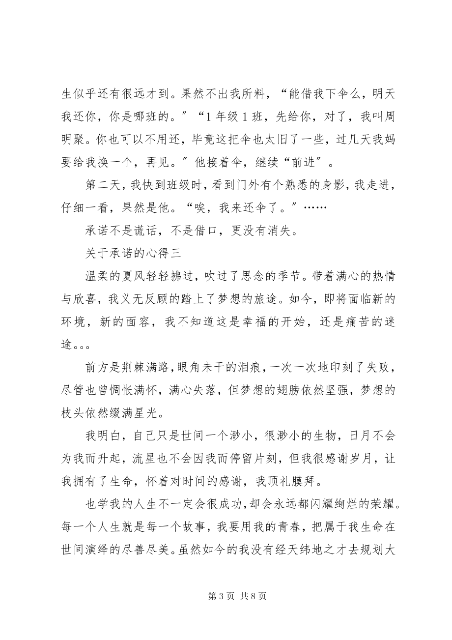 2023年承诺的心得多篇.docx_第3页