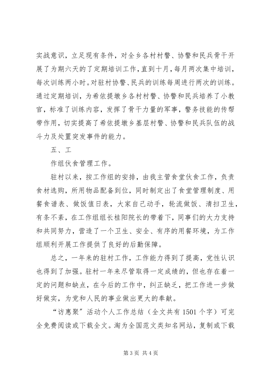 2023年访惠聚活动个人工作总结.docx_第3页