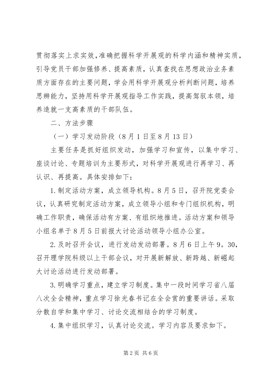 2023年新解放新跨越新崛起大讨论活动方案2.docx_第2页