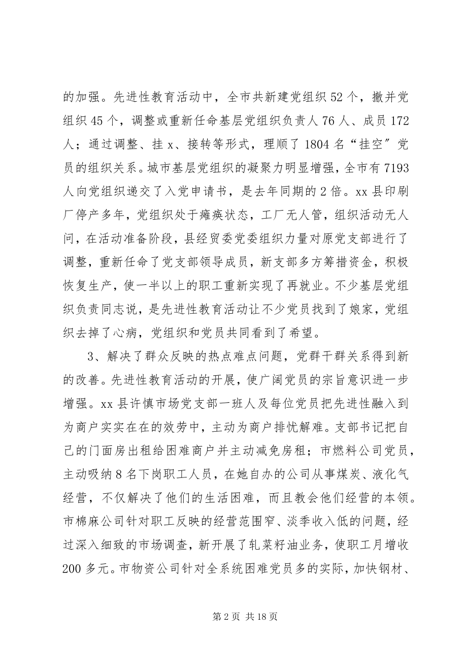 2023年保先教育工作总结总结新编.docx_第2页