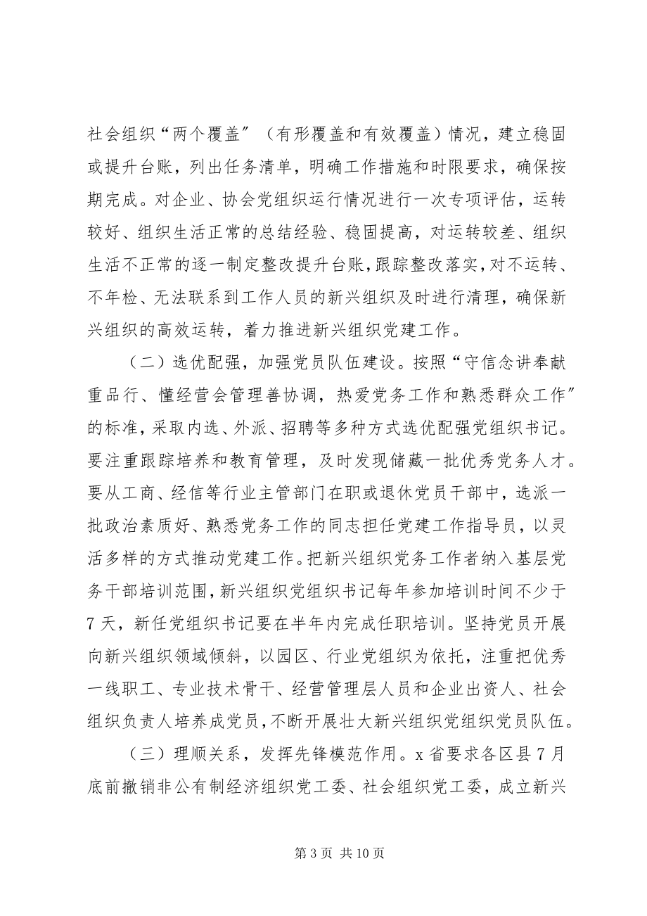 2023年在全市新兴组织国有企业党建工作座谈会上的致辞.docx_第3页