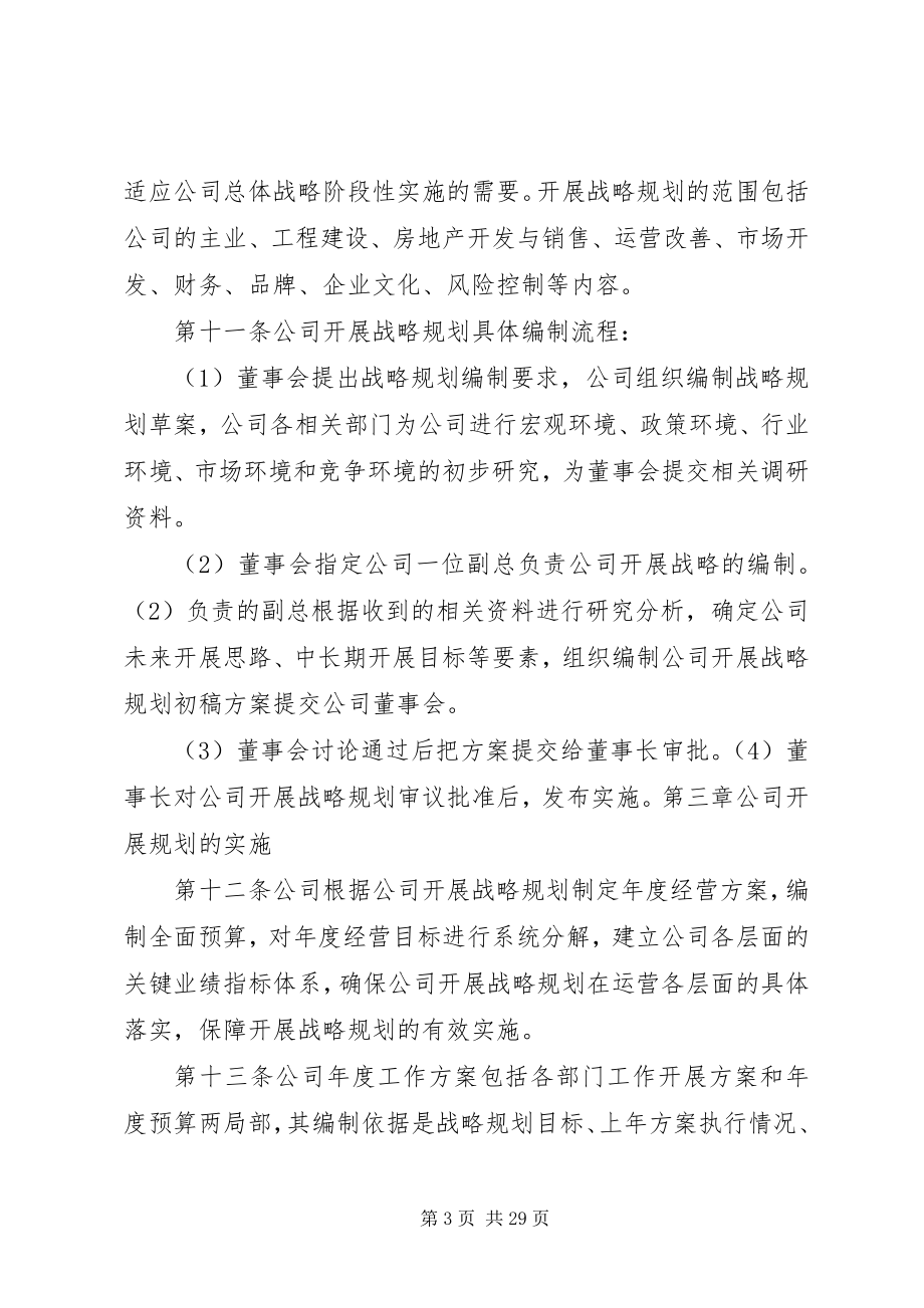 2023年公司发展规划管理制度.docx_第3页