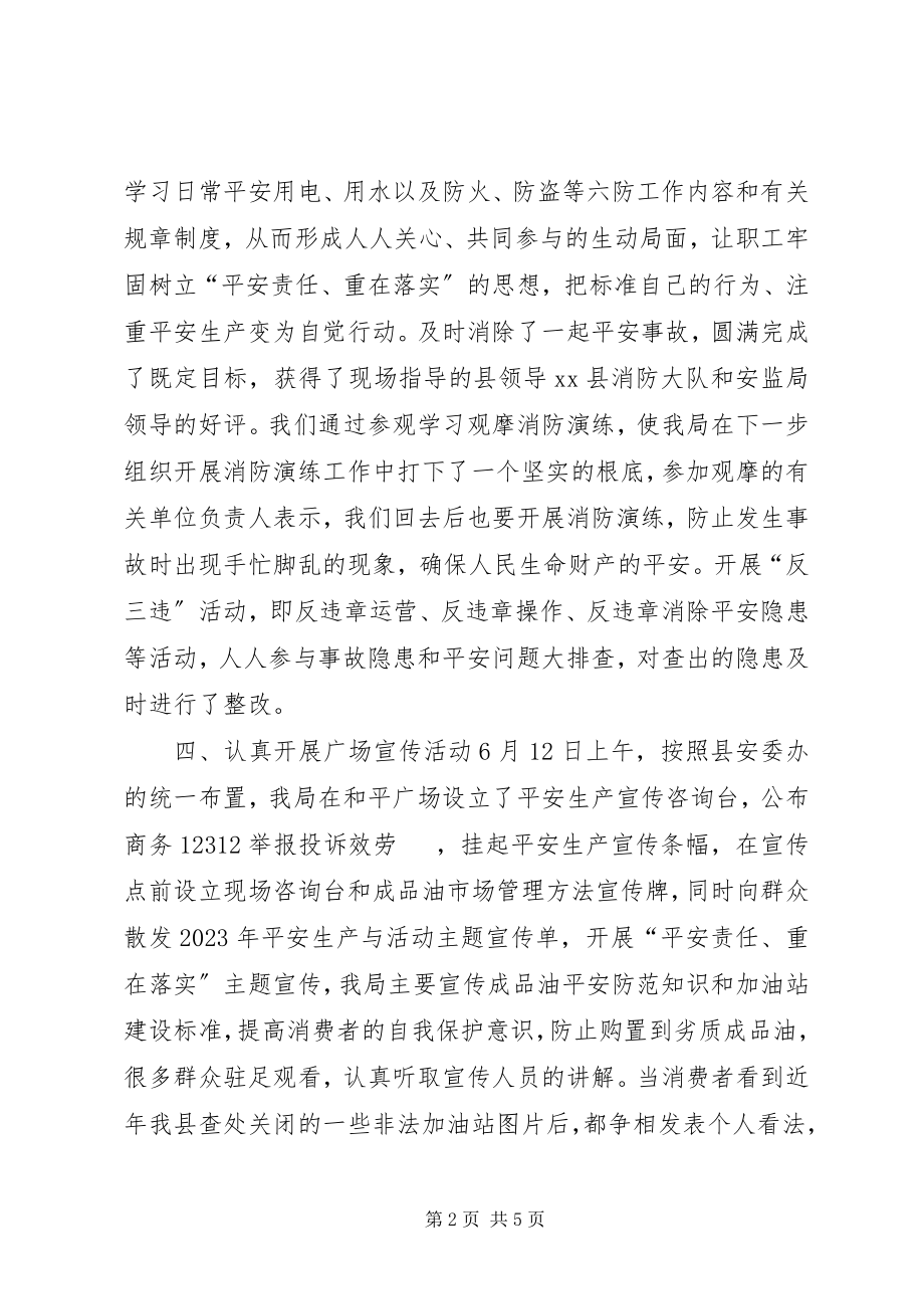 2023年商务局安全生产月活动总结.docx_第2页