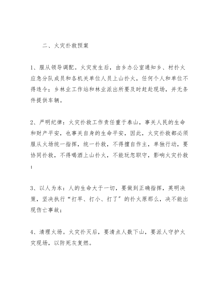 2023年森林防火方案和火灾扑救预案.doc_第2页