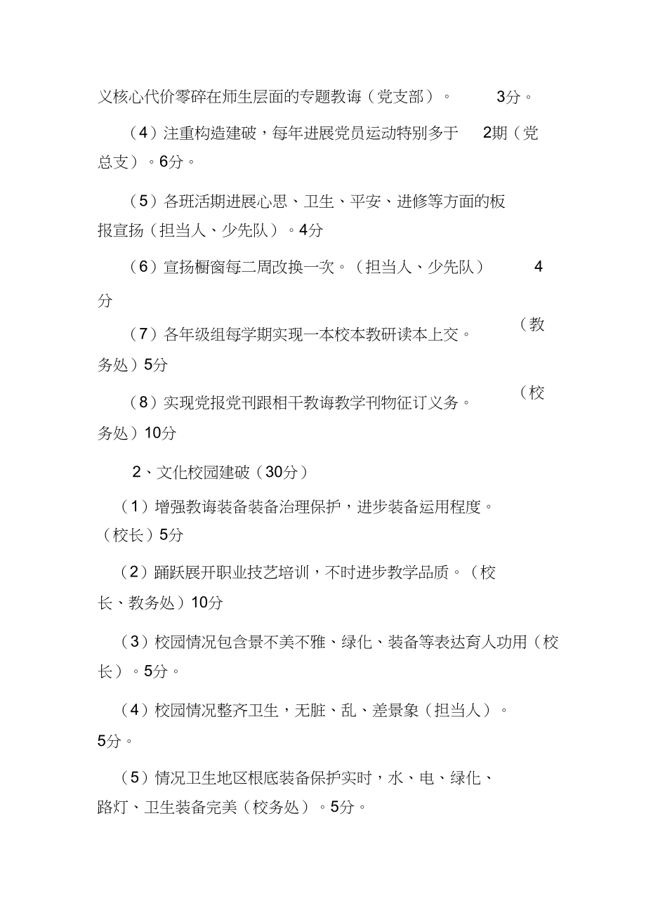 2023年学校精神文明建设考核奖惩条例.docx_第2页