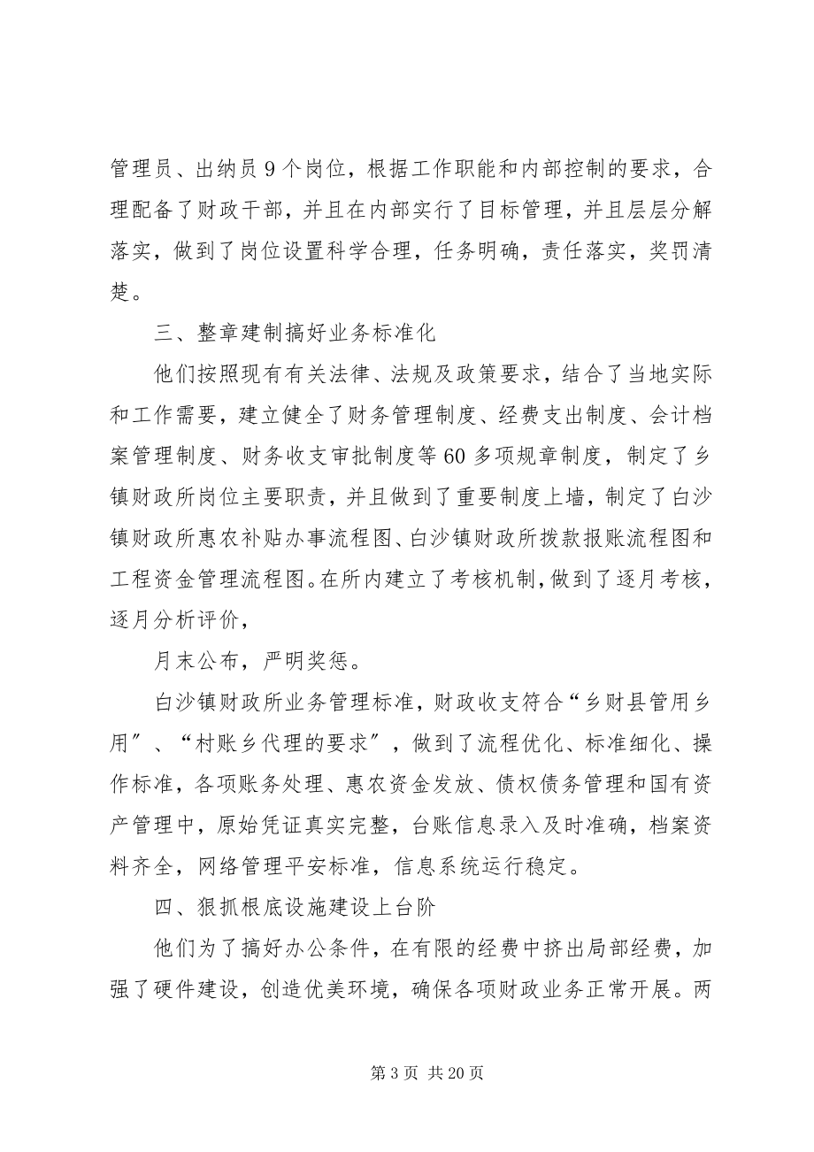 2023年白沙镇建设标准化财政所推荐材料.docx_第3页