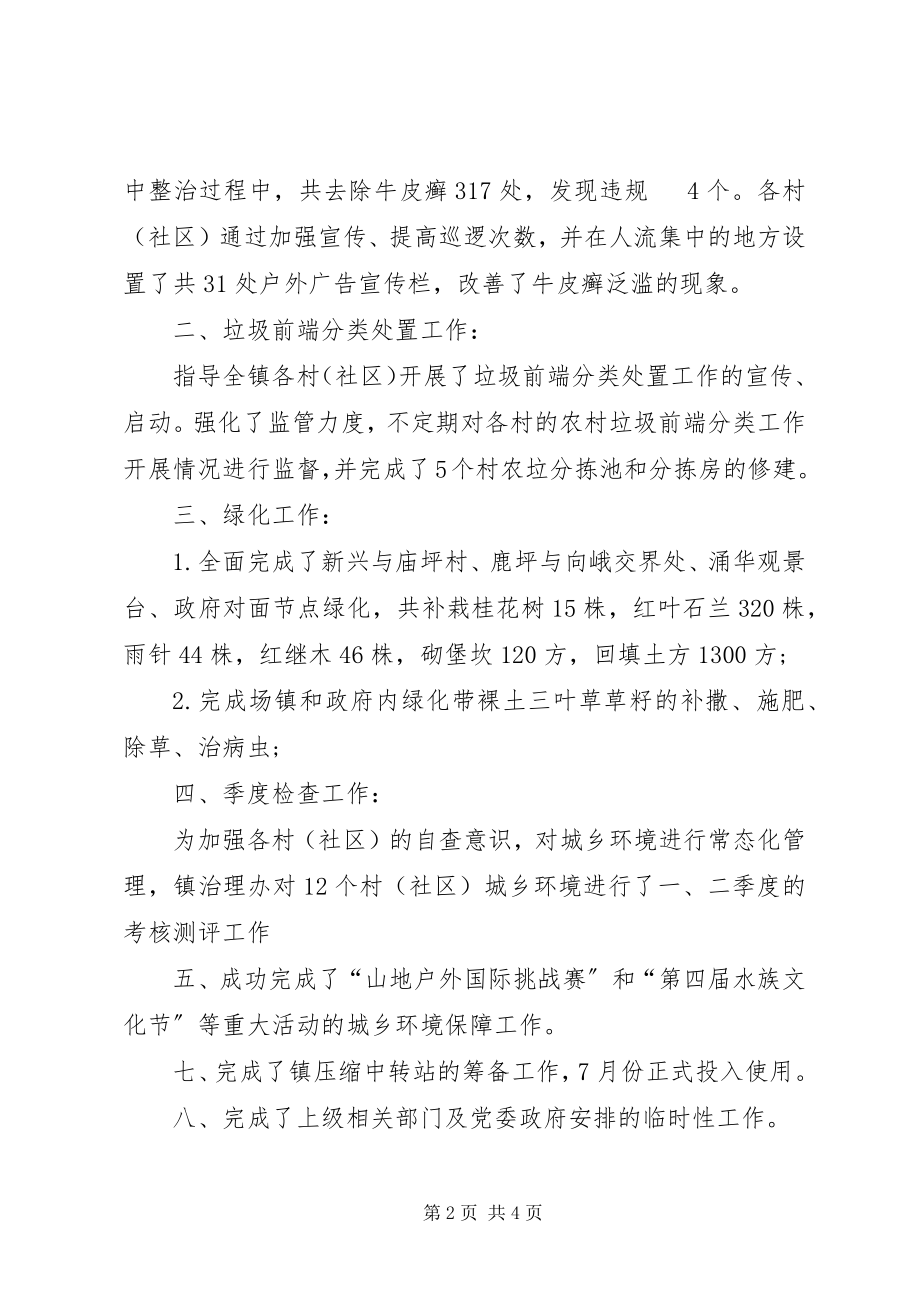 2023年乡镇治理办工作总结.docx_第2页