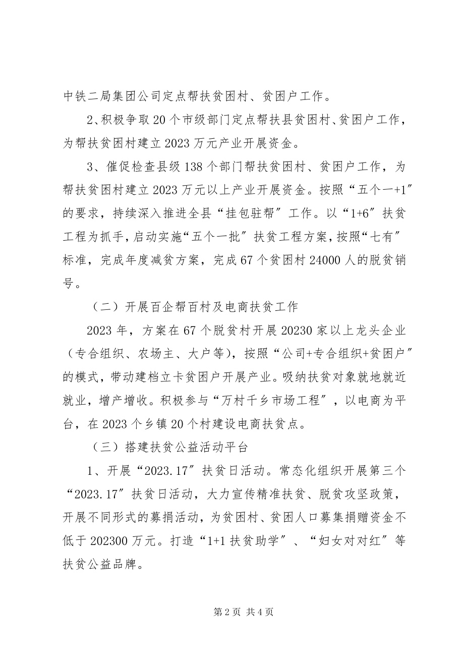 2023年社会扶贫工作计划.docx_第2页