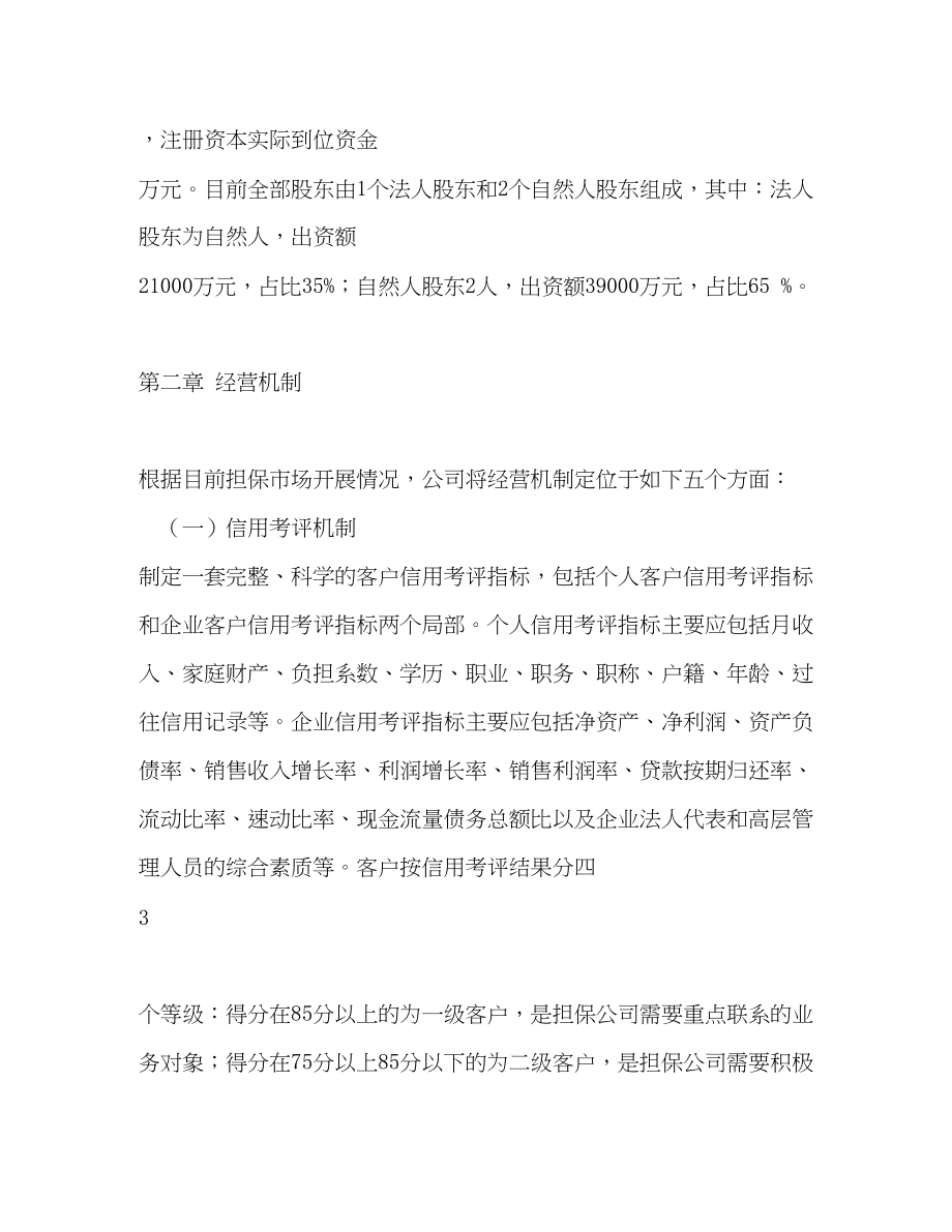 2023年融资性担保公司经营发展战略和规划.docx_第2页