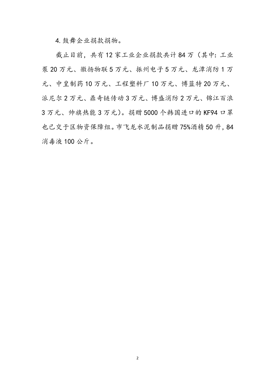 2023年疫情物资和后勤保障组工作总结.docx_第2页